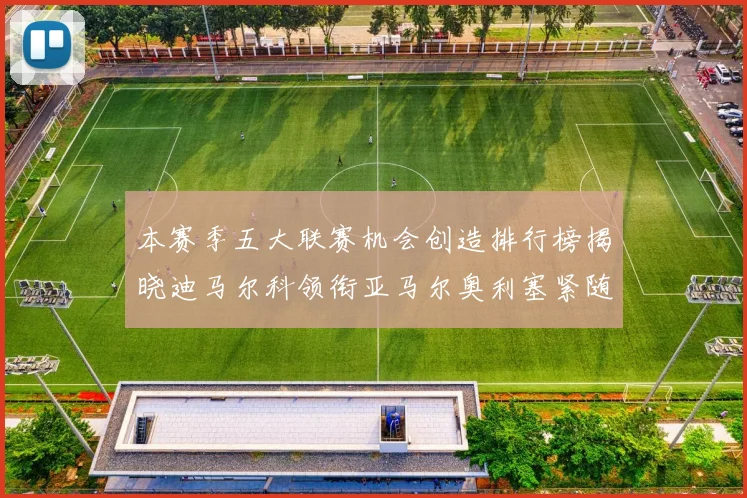 本赛季五大联赛机会创造排行榜揭晓迪马尔科领衔亚马尔奥利塞紧随其后